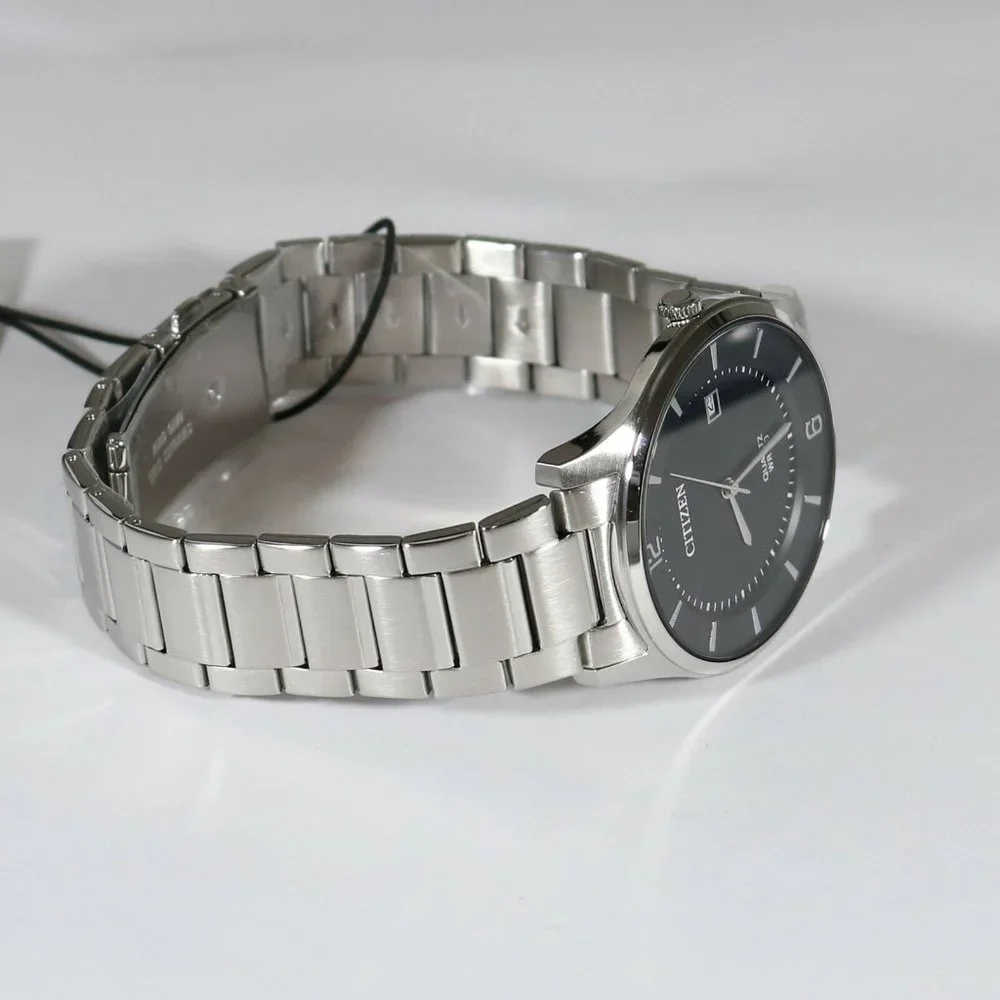 Citizen Black Dial Men's 39mm Watch! NIB!